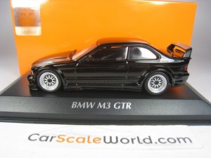 BMW M3 GTR E36 1993 1/43 MAXICHAMPS (BLACK)