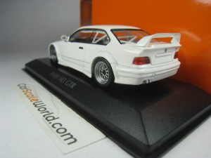 BMW M3 GTR E36 1993 1/43 MAXICHAMPS (WHITE)