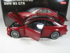 BMW M3 GTR E46 1/18 KYOSHO (RED)