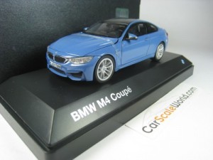 BMW M4 COUPE 2014 (F82) 1/43 HERPA (YAS MARINA BLUE)