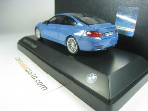 BMW M4 COUPE 2014 (F82) 1/43 HERPA (YAS MARINA BLUE)