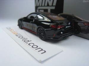 BMW M4 CSL 1/64 MINI GT (BLACK SAPPHIRE)