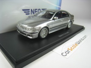 BMW M5 E39 2002 1/43 NEO (SILVER METALLIC)
