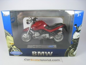 BMW R1150R 1/18 WELLY (RED)