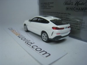 BMW X6 2020 1/87 MINICHAMPS (WHITE)