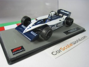 BRABHAM BT55 1986 RICARDO PATRESE 1/43 IXO SALVAT