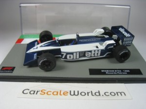 BRABHAM BT55 1986 RICARDO PATRESE 1/43 IXO SALVAT