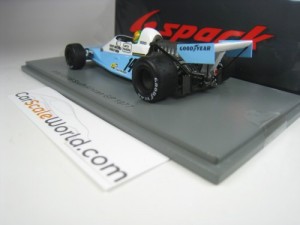 BRM P201B SOUTH AFRICAN GP 1977 LARRY PERKINS 1/43 SPARK