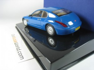 BUGATTI EB 118 CONCEPT PARIS 1998 1/43 AUTOART (BLUE)