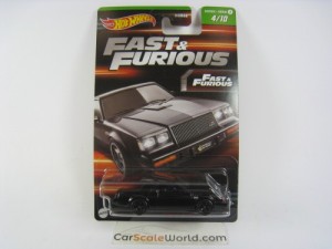 BUICK REGAL GNX HOTWHEELS FAST AND FURIOUS SERIES 2 (4/10)