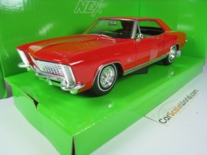 BUICK RIVIERA GRAN SPORT 1965 1/24 WELLY (RED)
