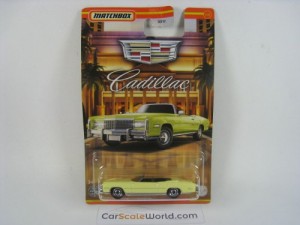 CADILLAC-ELDORADO CONVERTIBLE 1975 MATCHBOX (11/12)