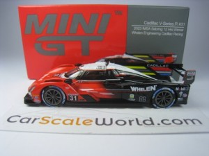 CADILLAC V-SERIES R #31 WINNER 2023 IMSA 12H SEBRING 1/64 MINI 