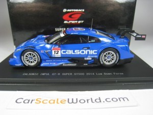 CALSONIC IMPUL GT-R SUPER GT500 2014 LOW DOWN FORCE 1/43 EBBRO