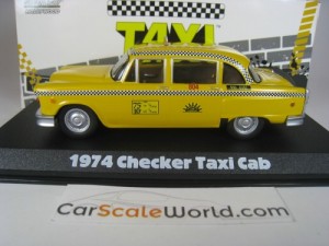 CHECKER TAXI CAB 1974 