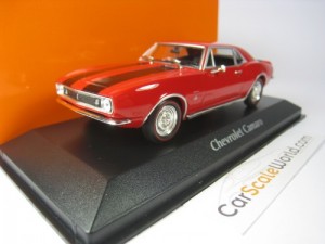 CHEVROLET CAMARO 1967 1/43 MAXICHAMPS (RED)