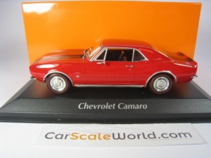 CHEVROLET CAMARO 1967 1/43 MAXICHAMPS (RED)