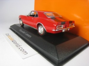 CHEVROLET CAMARO 1967 1/43 MAXICHAMPS (RED)