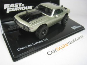 CHEVROLET CAMARO Z28 OFFROAD FAST AND FURIOUS 1/43 IXO ALTAYA