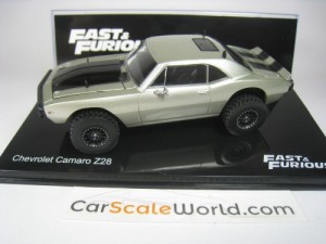 CHEVROLET CAMARO Z28 OFFROAD FAST AND FURIOUS 1/43 IXO ALTAYA