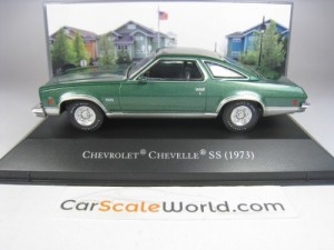 CHEVROLET CHEVELLE SS 1973 1/43 IXO ALTAYA (GREEN)