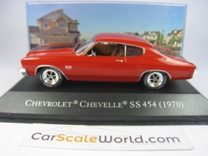 CHEVROLET CHEVELLE SS 454 1970 1/43 IXO ALTAYA (RED)