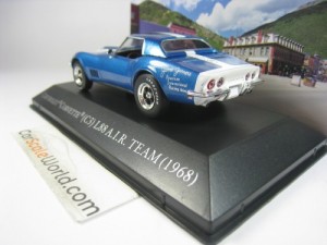 CHEVROLET CORVETTE C3 L88 AIR TEAM 1968 1/43 IXO ALTAYA (BLUE)