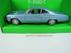 CHEVROLET IMPALA SS 396 1965 1/24 WELLY (LIGHT BLUE)