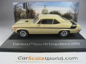 CHEVROLET NOVA 350 YENKO DEUCE 1970 1/43 IXO ALTAYA (BEIGE)