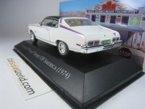 CHEVROLET NOVA SPIRIT OF AMERICA 1974 1/43 IXO ALTAYA (WHITE)