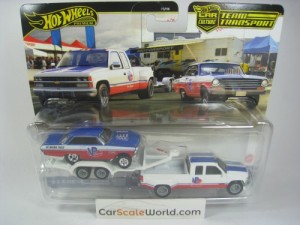 CHEVY NOVA 1963 CHEVY SILVERADO 3500 1988 HOTWHEELS TEAM TRANSPORT (68)