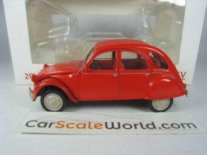 CITROEN 2CV 1978 1/43 NOREV JET CAR (GERANIUM RED)