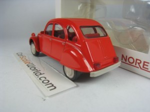 CITROEN 2CV 1978 1/43 NOREV JET CAR (GERANIUM RED)