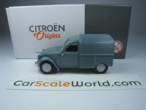 CITROEN 2CV FOURGONNETTE 1/64 NOREV (BLUE)