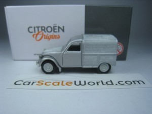 CITROEN 2CV FOURGONNETTE 1/64 NOREV (SILVER)