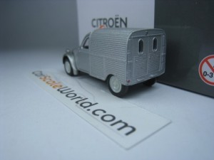 CITROEN 2CV FOURGONNETTE 1/64 NOREV (SILVER)