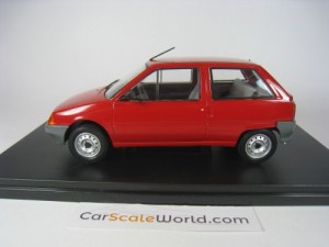 CITROEN AX 10 E 1986 1/24 IXO HACHETTE (RED) WITH BLISTER