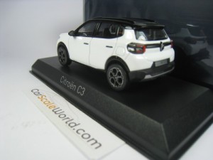 CITROEN C3 2024 1/43 NOREV (POLAR WHITE/BLACK ROOF)