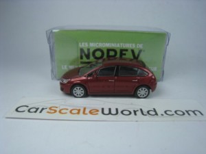 CITROEN C4 2005 1/87 NOREV (DARK RED)