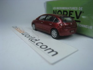 CITROEN C4 2005 1/87 NOREV (DARK RED)