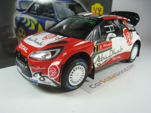 CITROEN DS3 WRC RALLY PORTUGAL 2016 K. MEEKE 1/43 