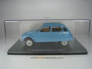 CITROEN DYANE 6 1970 1/24 IXO HACHETTE (BLUE) 