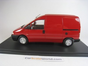 CITROEN JUMPY 1995 1/24 IXO HACHETTE (RED) WITH BLISTER