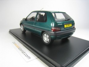 CITROEN SAXO 1999 1/24 IXO HACHETTE (GREEN) WITH BLISTER