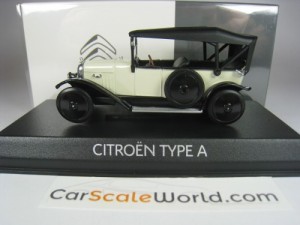 CITROEN TYPE A 1919 1/43 NOREV (WHITE)