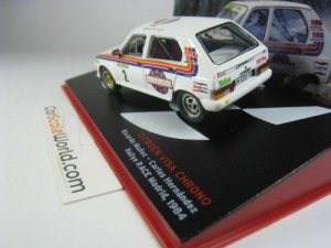 CITROEN VISA CHRONO RALLYE RACE MADRID 1984 R. MUÑOZ 1/43 IXO ALTAYA