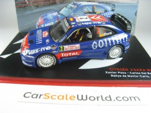 CITROEN XSARA WRC RALLYE DE MONTE CARLO 2006 XAVIER PONS 1/43 IXO ALTAYA