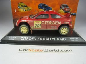 CITROEN ZX RALLYE RAID #201 WINNER DAKAR 1996 P. LARTIGUE 1/43 NOREV