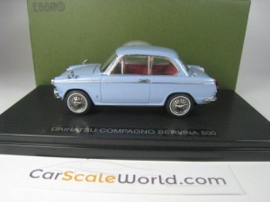 DAIHATSU COMPAGNO BERLINA 800 1963 1/43 EBBRO (BLUE)