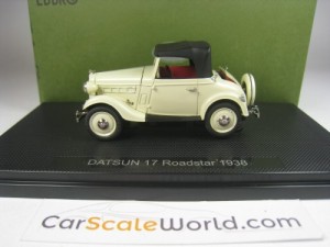 DATSUN 17 ROADSTER 1938 1/43 EBBRO (IVORY)